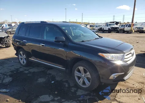 2012 Toyota Highlander Limited from USA, damaged, VIN 5TDDK3EH0CS105392